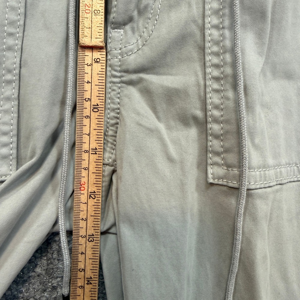 Incredibly Soft Light Gray Size 8 Long Women’s Utility Jogger Pants. - Picture 6 of 10